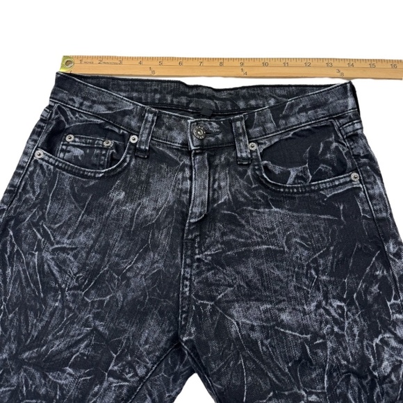 Carmar Acid Wash Straight Leg Jeans - Picture 9 of 12